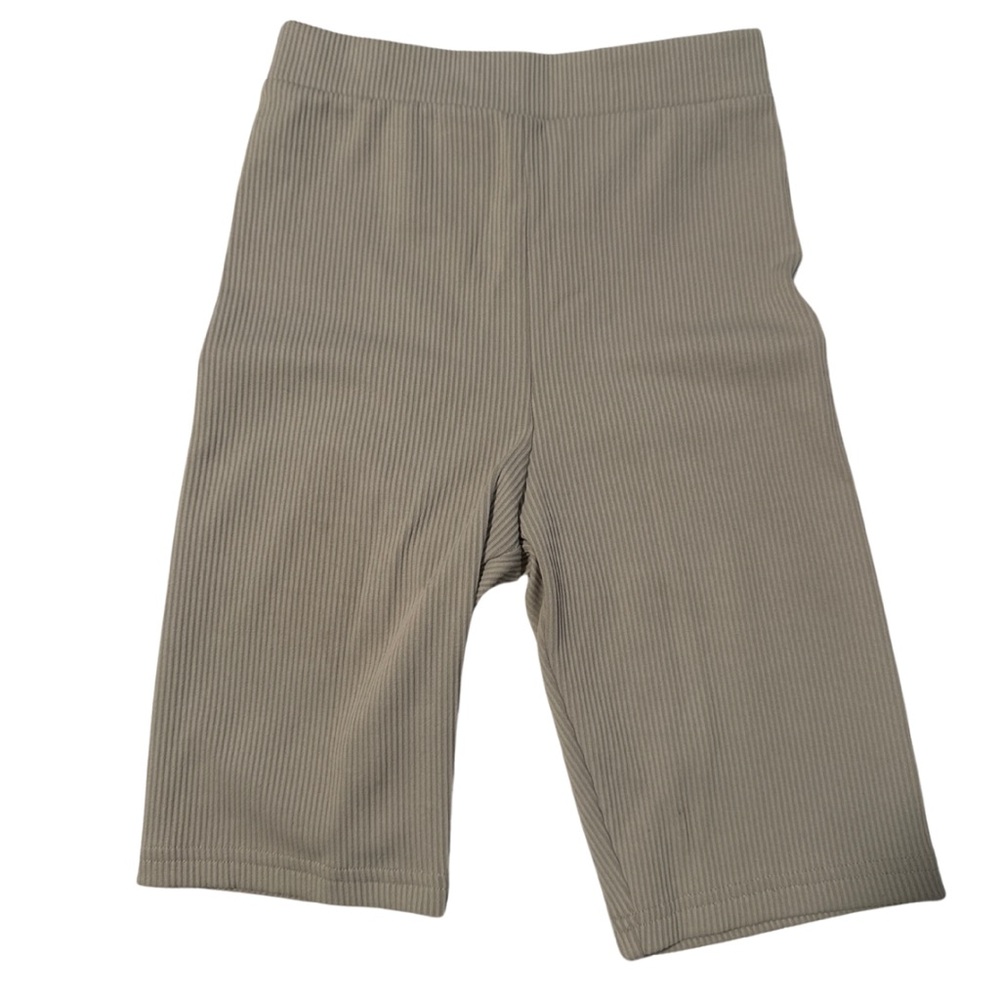 Ribbed Biker Short